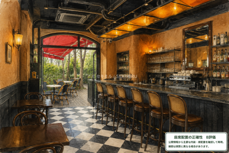 air cafe 栄店の水彩風店内イメージ
