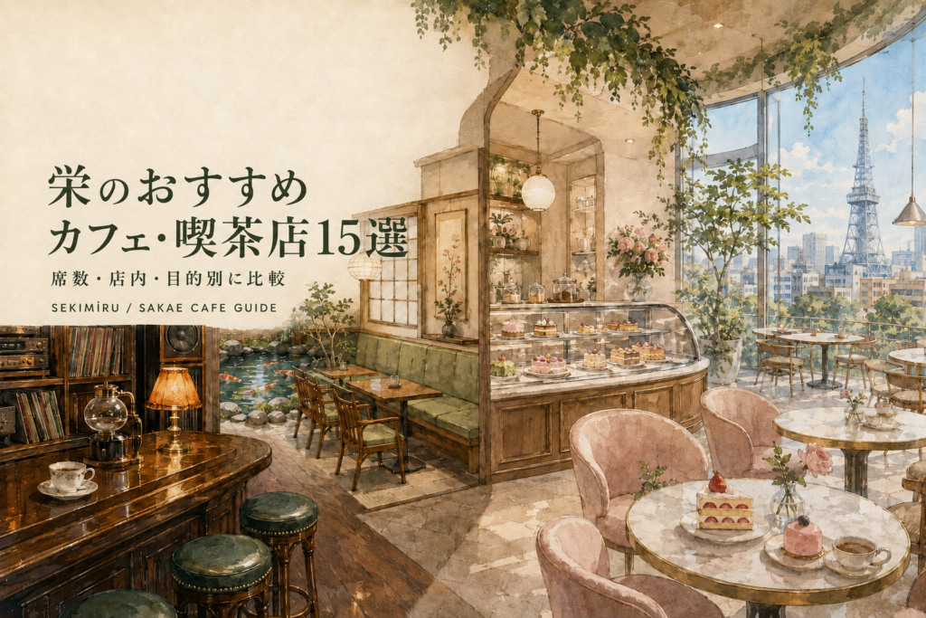 栄のおすすめカフェ・喫茶店15選
